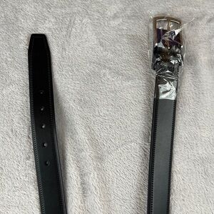 Paisley & Gray mens black leather belt size 32 5BT7509M